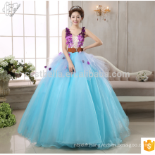 Suzhou Factory Light Blue Cocktail formel Robe de bal Robe de bal